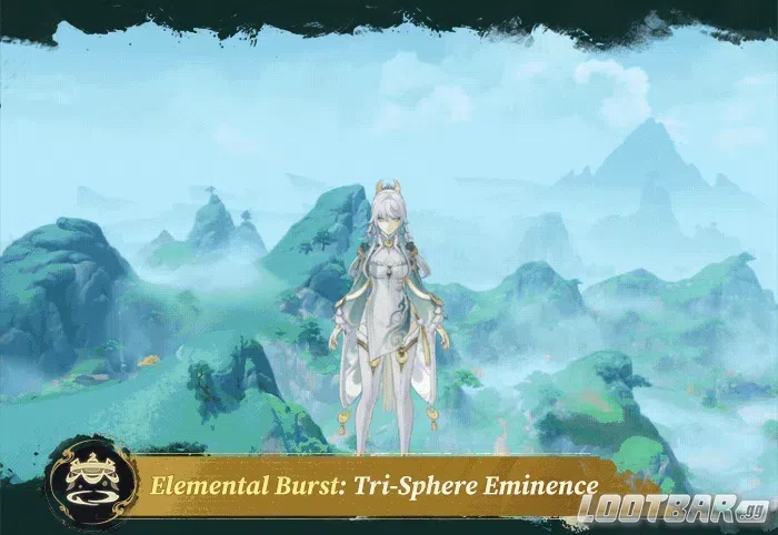 Zibai Elemental Burst