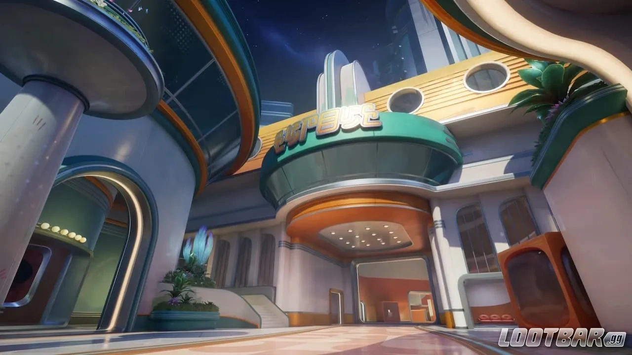 A screenshot from the Marvel Rivals Museum of Contemplation map reveal trailer