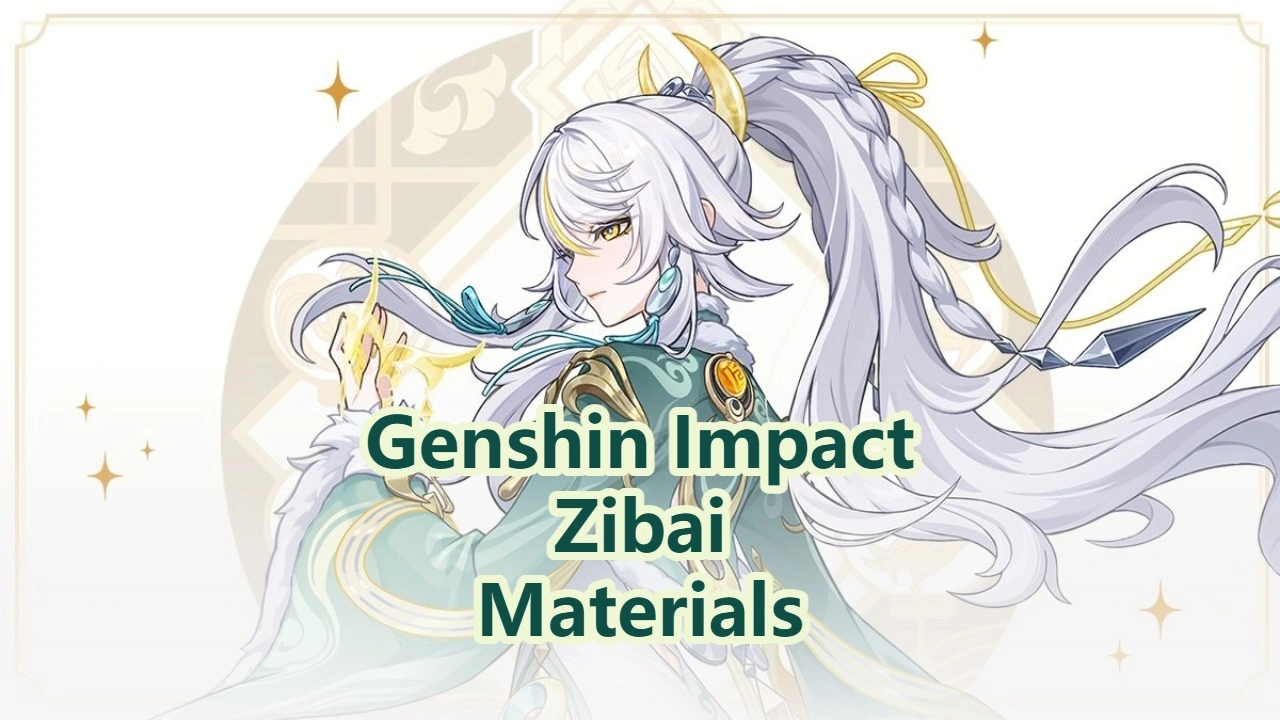 Zibai Ascension, Weapon & Talent Materials | Genshin Impact