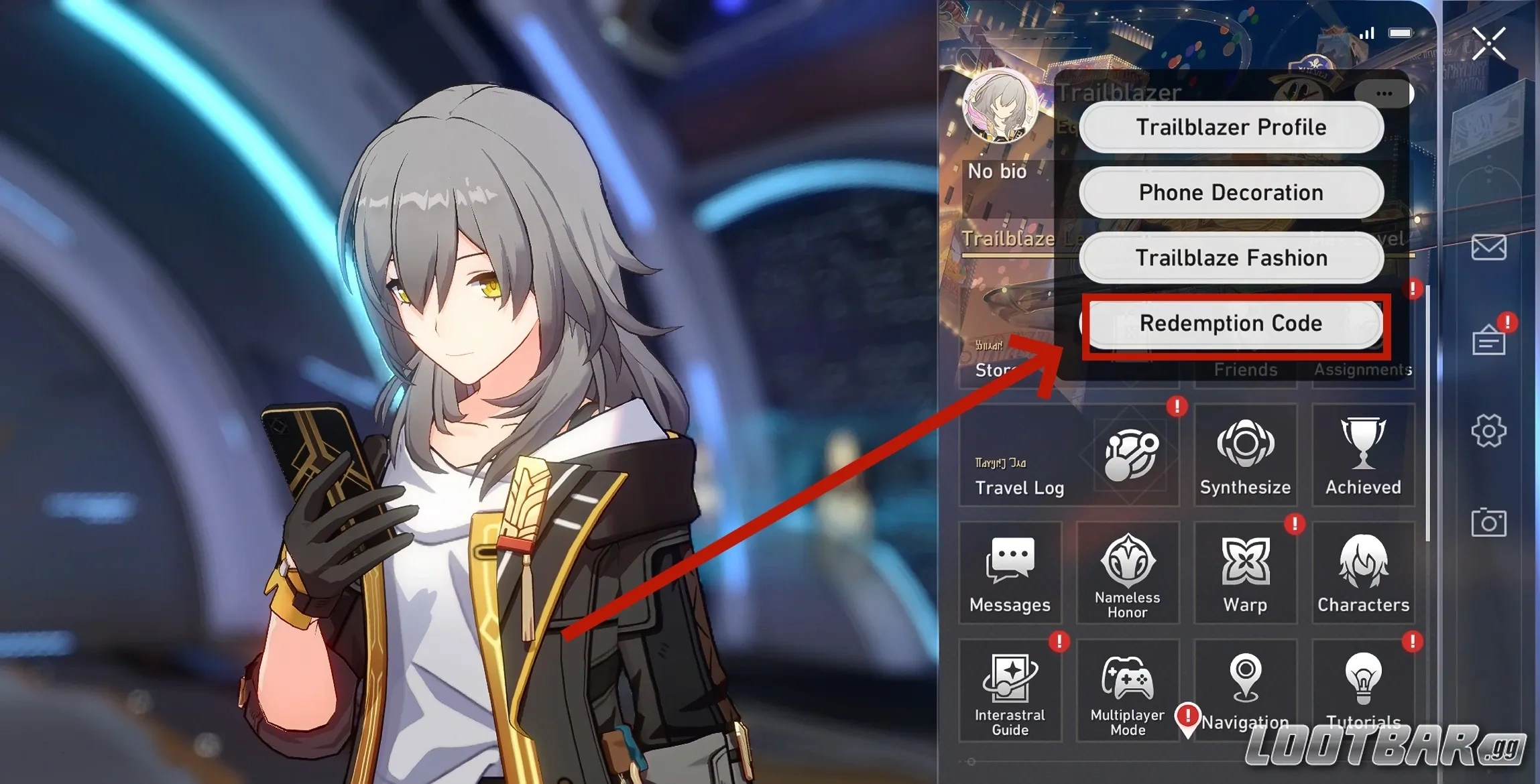 Honkai Star Rail How to Redeem Codes