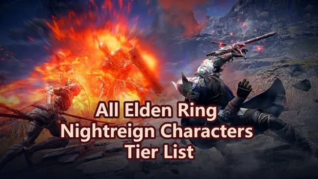 All Elden Ring Nightreign Characters Tier List