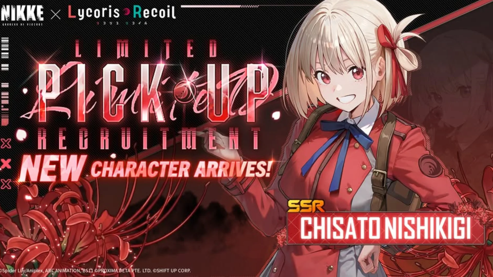 Chisato Nishikigi Banner