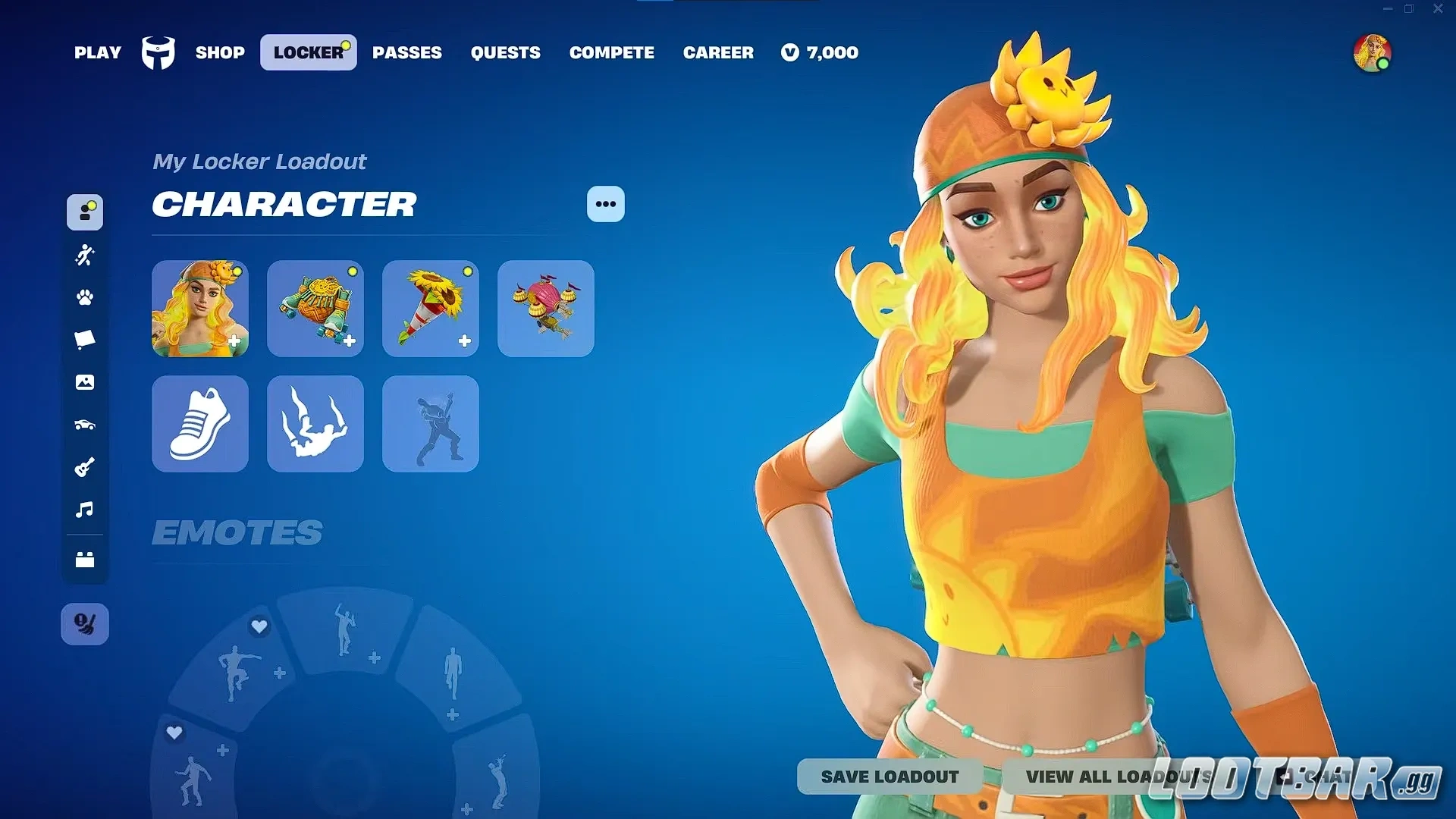 All Fortnite cew feb 2026 items equipped in locker