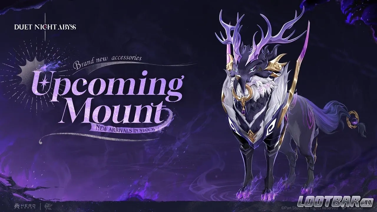 One of the new upcoming mounts
