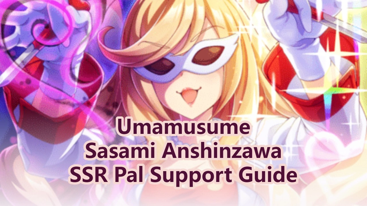 Uma Musume: Pretty Derby Sasami Anshinzawa SSR Pal Support Card