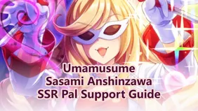 Uma Musume: Pretty Derby Sasami Anshinzawa SSR Pal Support Card