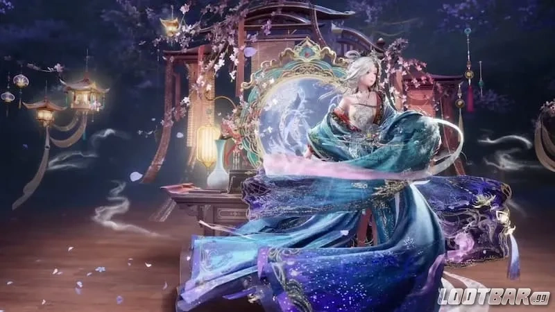 Where Wanxiang Weaves Life outfit in Infinity Nikki