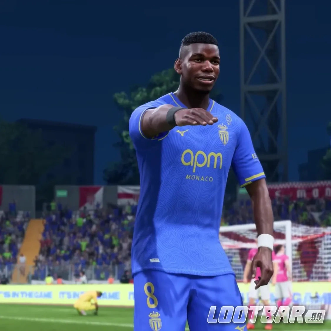 French star Pogba celebrating in FC 26