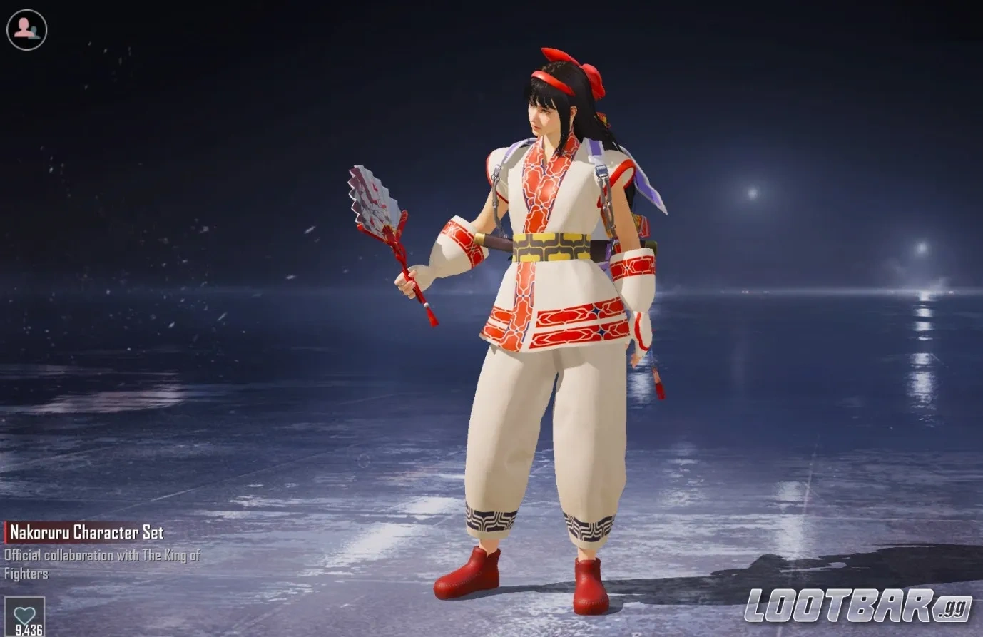 Nakoruru Set - PUBG Mobile x KOF