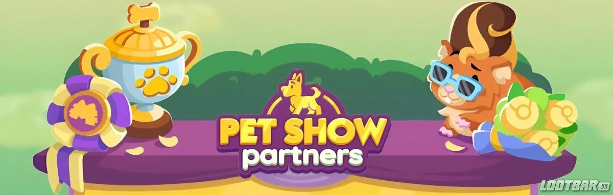 monopoly go pet show partners event