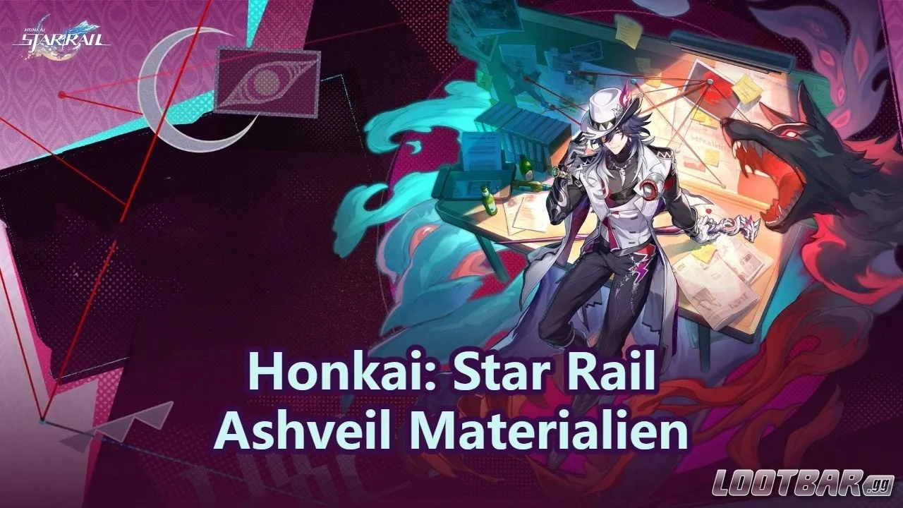 aschveil materialien