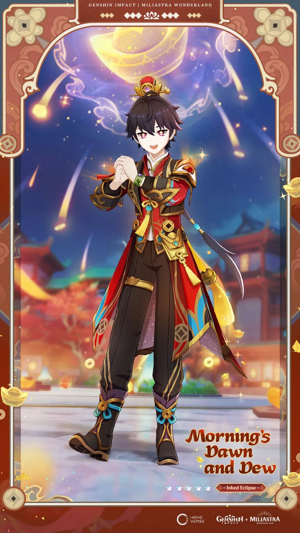 Morning's Dawn and Dew Inked Eclipse (Male)