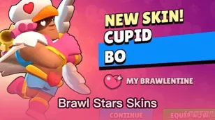 Tous les skins de Brawl Stars pour la saison BRAWLENTINE