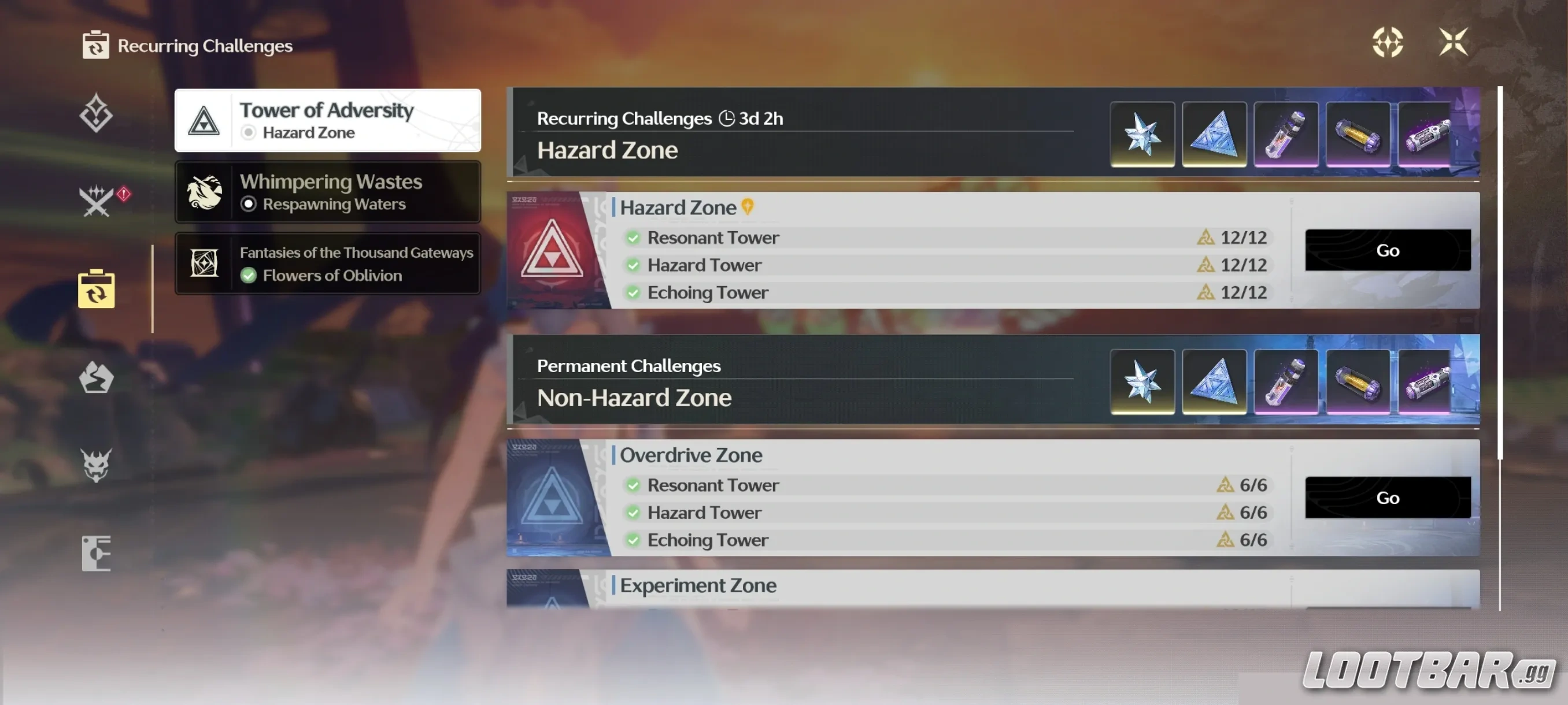 recurring game modes image