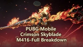 PUBG Mobile Crimson Skyblade M416 – Эффекты, уровни и цены