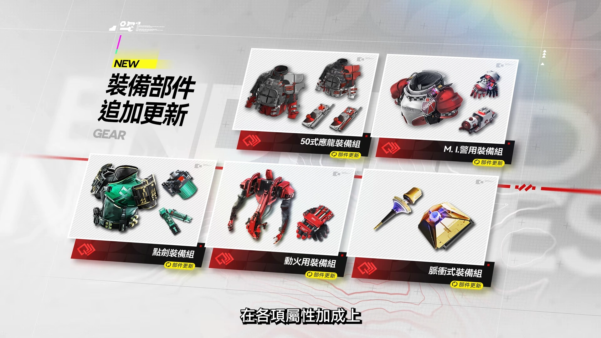 終末地1.1版本新推出裝備1