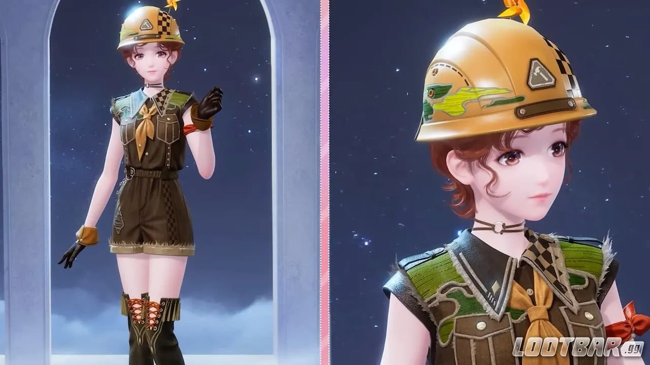 The Visionary Dreamer outfit in Infinity Nikki