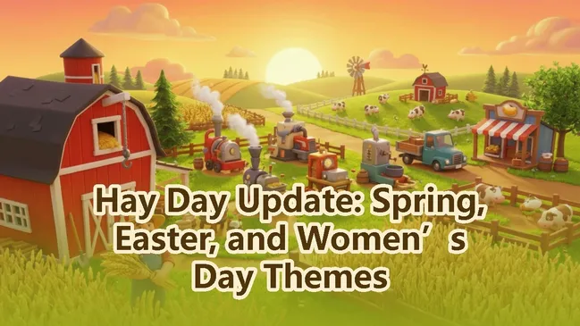 Hay Day March Update Breakdown: Spring, Easter, and Women’s Day Themes