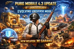 PUBG Mobile 4.3 (8th Anniversary) Update: Evolving Universe Mode, Features, and What to expect