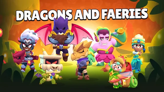 brawl stars dragons and faeries skins
