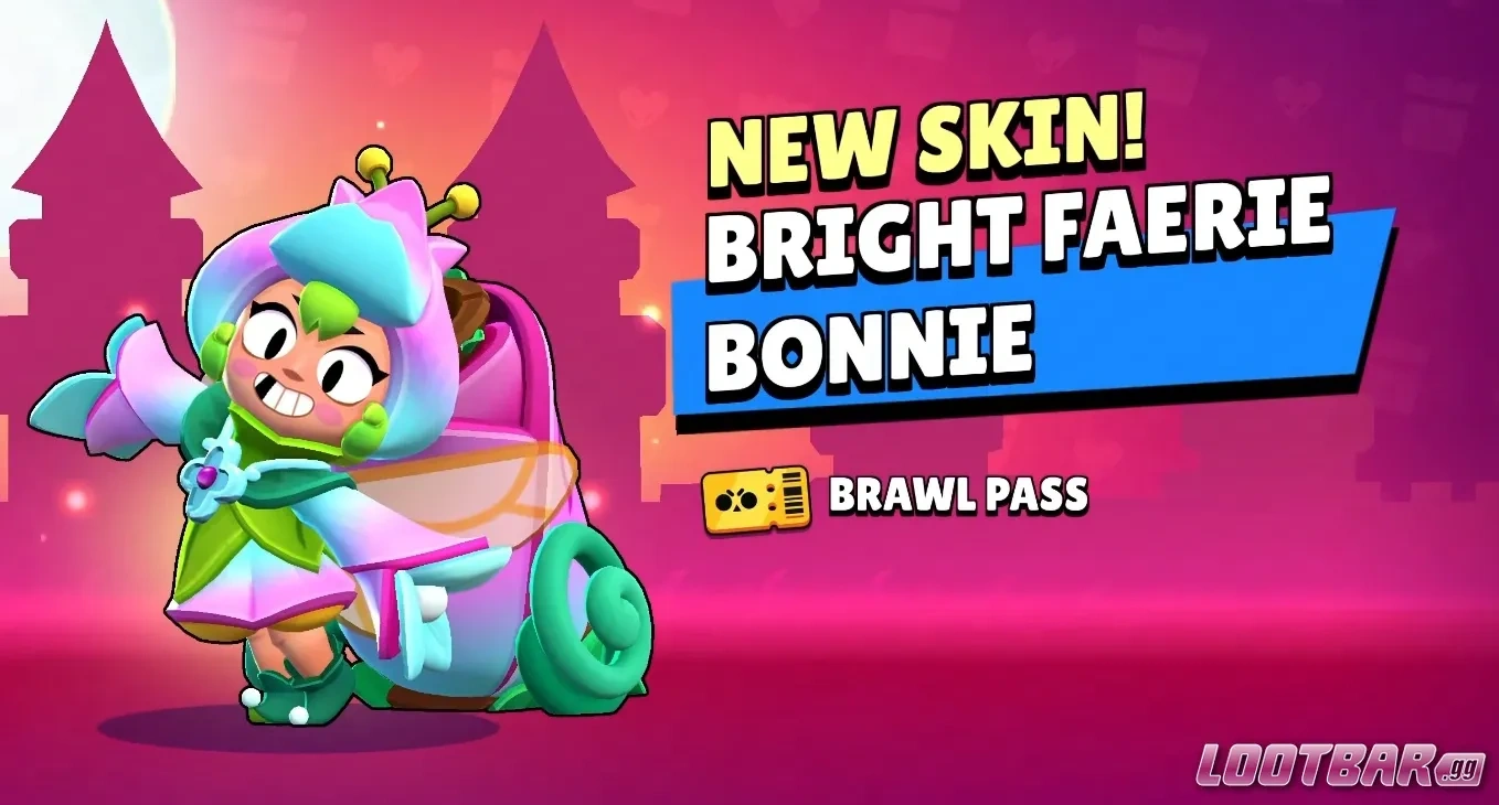 Brawl Stars Bright Faerie Bonnie