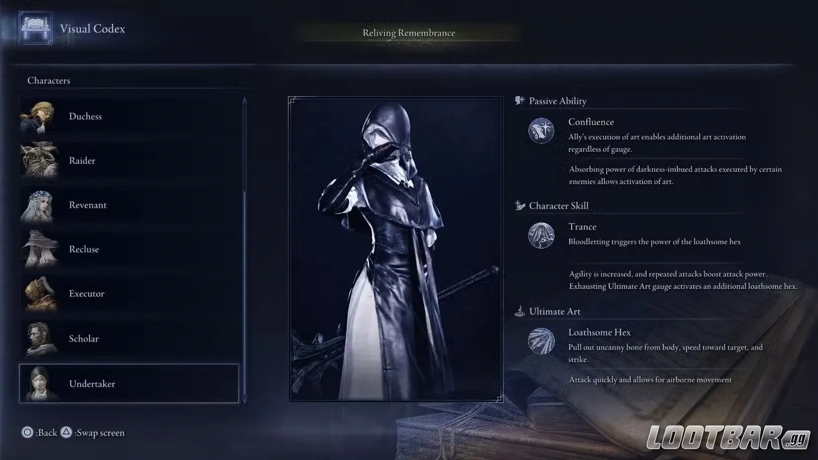 undertaker abilities elden ring nightreign