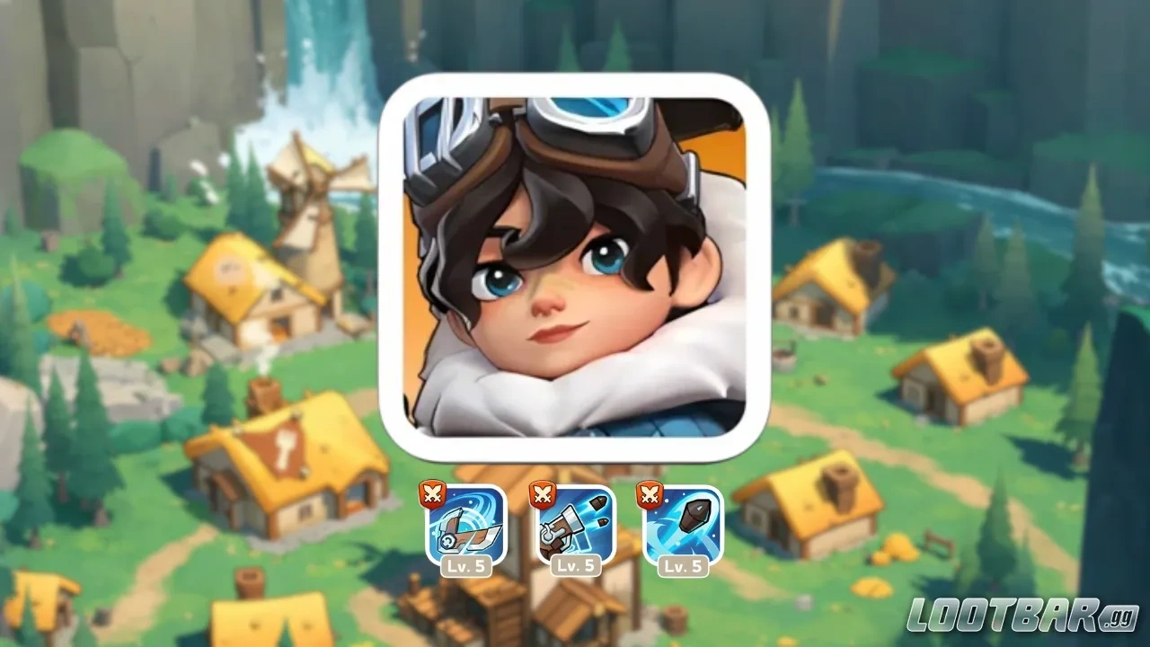 Kingshot screen displaying Yang skills