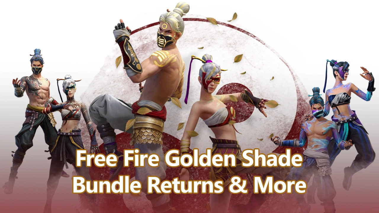Free Fire возвращает набор Golden Shade и многое другое