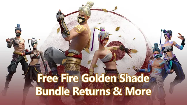 Free Fire возвращает набор Golden Shade и многое другое