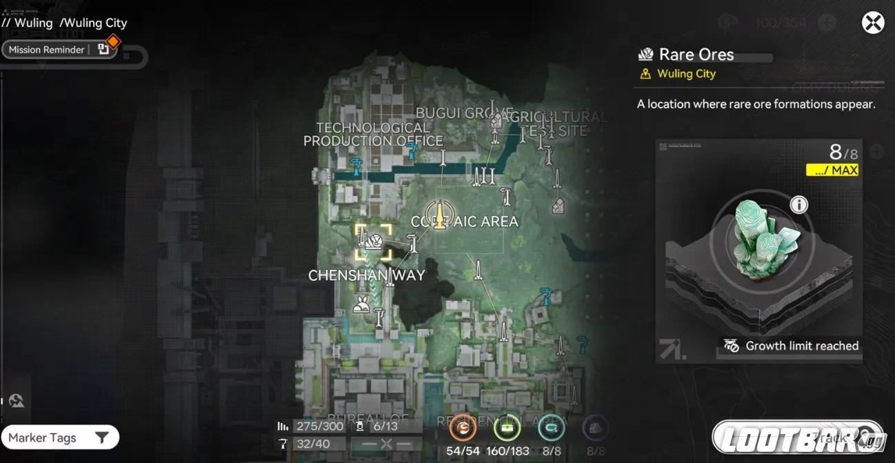 How to Get the Minerals like Wulingstone / Igneosite?