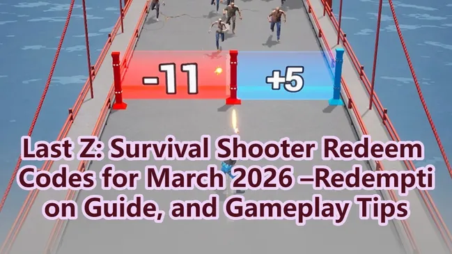 Last Z: Survival Shooter Codes for April 2026 - Newest Codes