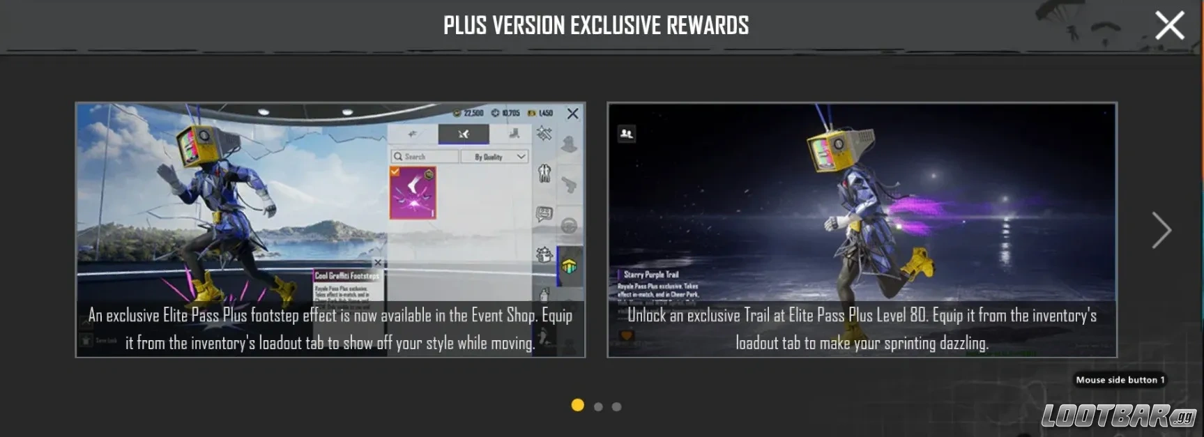 Elite Pass Plus features new