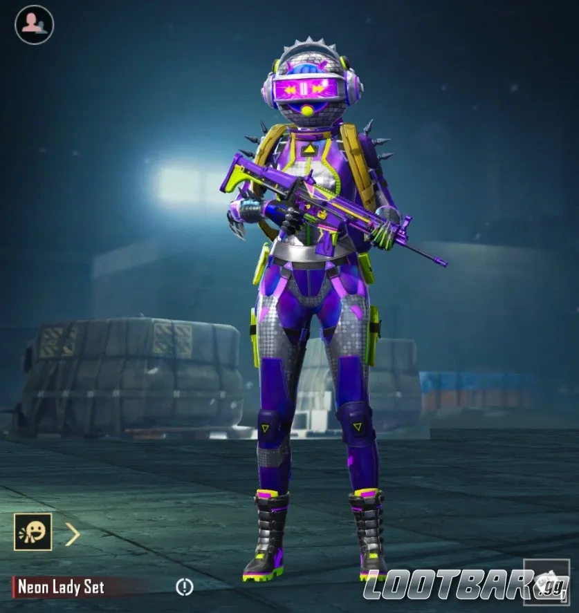 Neon Lady Set
