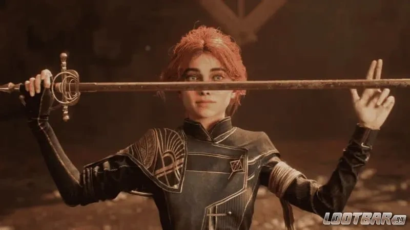 Melle with her rapier in Expedition 33