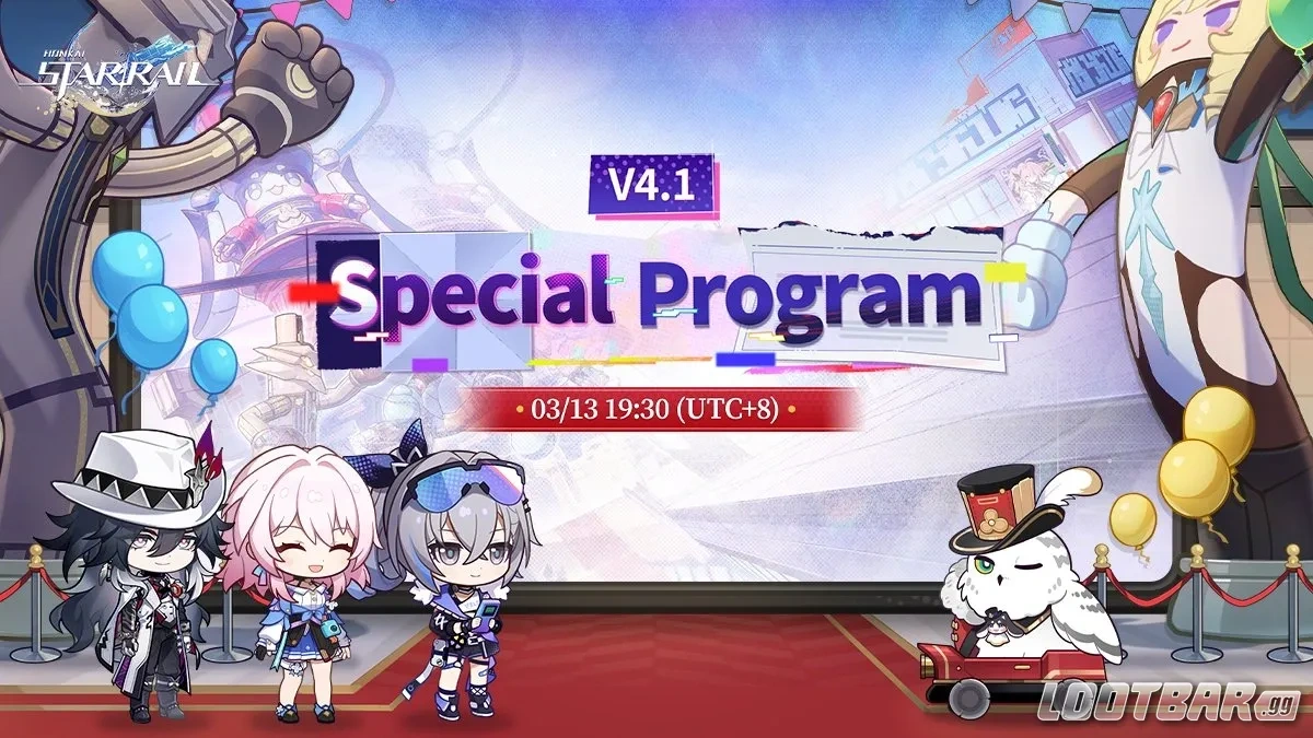 Honkai Star Rail Version 4.1 Special Program