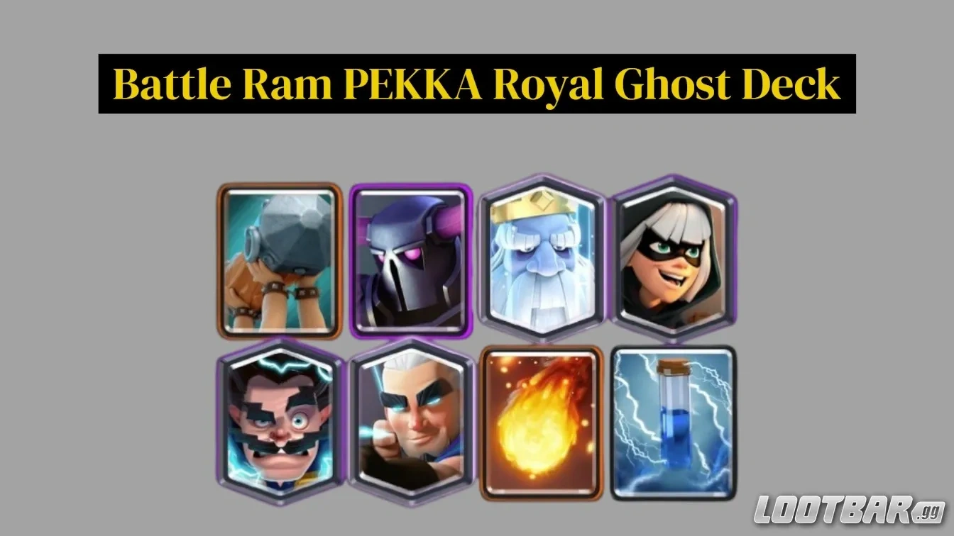 Battle Ram PEKKA Royal Ghost Deck