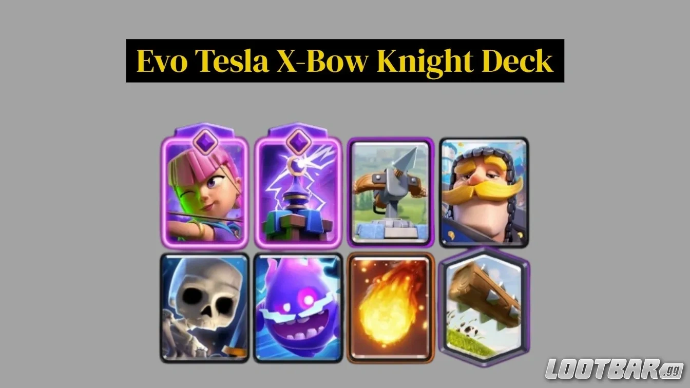 Evo Tesla X-Bow Knight Deck