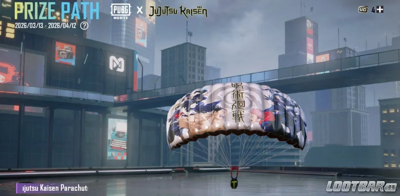 jujustu kaisen - parachute