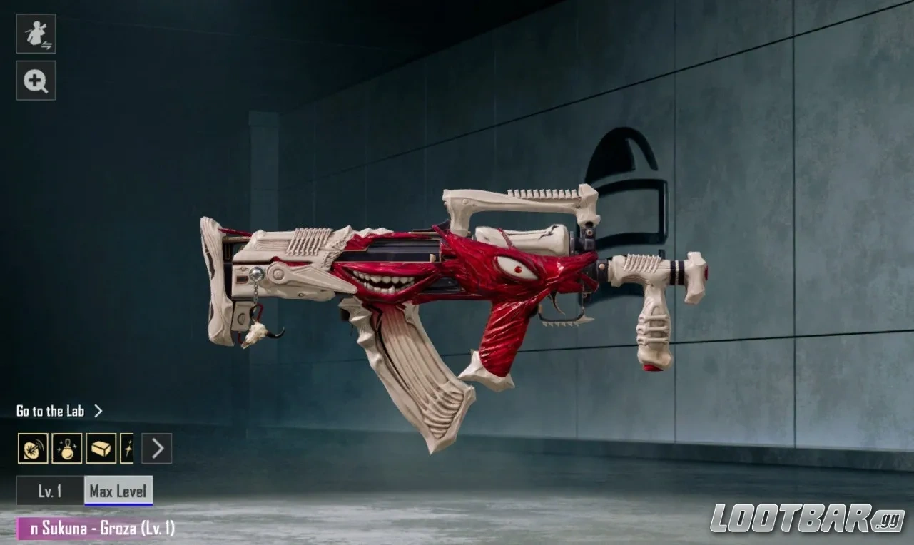 Ryomen Sukuna - Groza upgradable skin