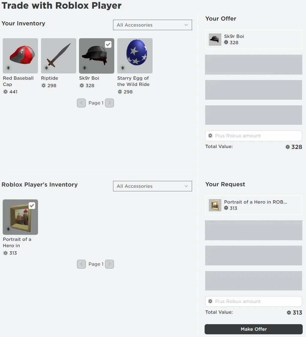 Step-by-Step: How to Trade Items on Roblox