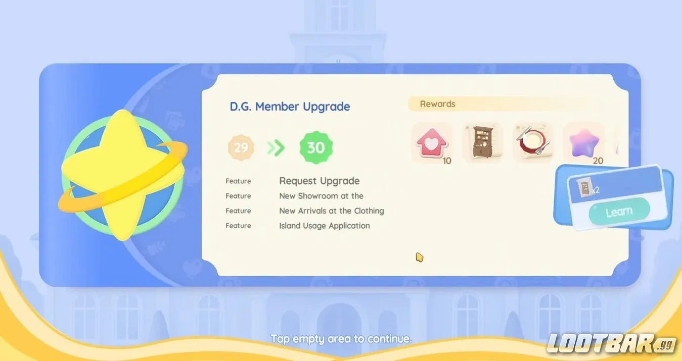 D.G. Level 30 Heartopia