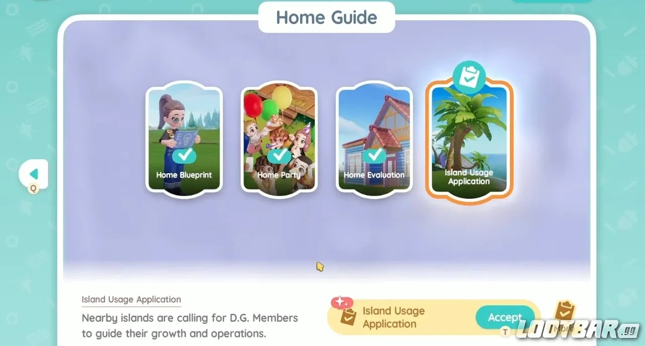 Island Usage Application Heartopia