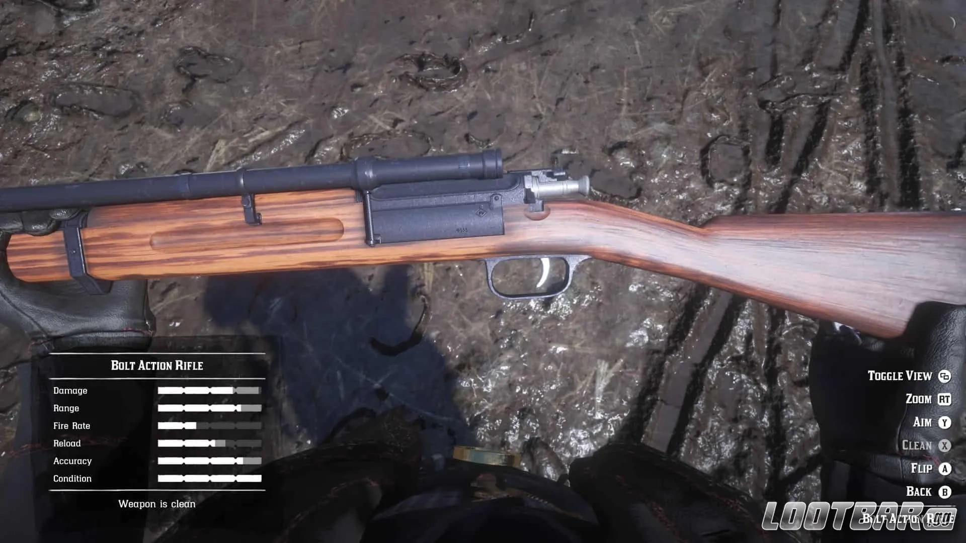 Bolt Action Rifle RDR2