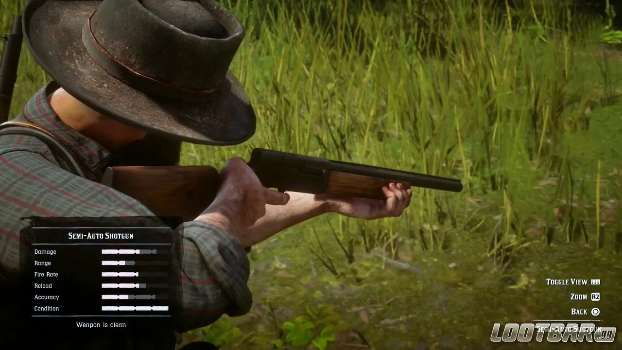 Semi-Auto Shotgun RDR2
