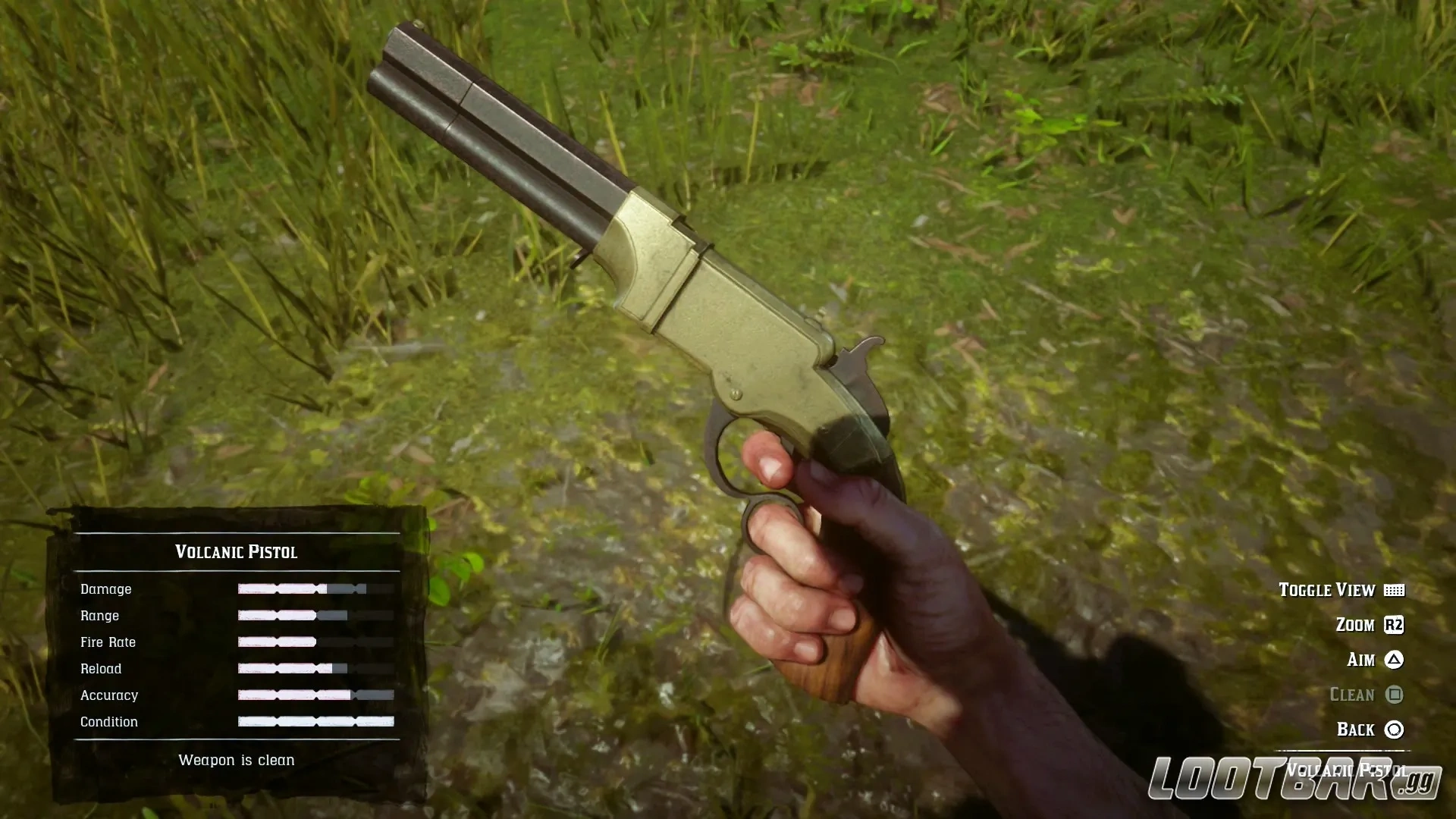 Volcanic Pistol RDR2