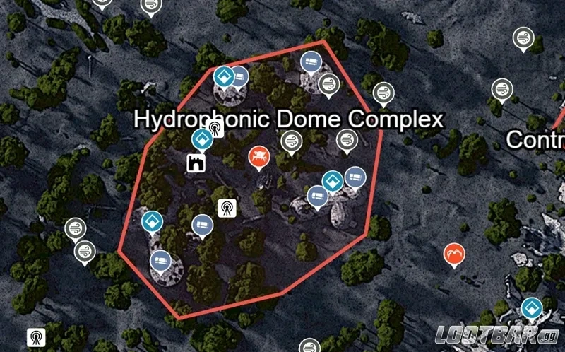 ARC Raiders Dam Battlegrounds - Hydroponic Dome Complex
