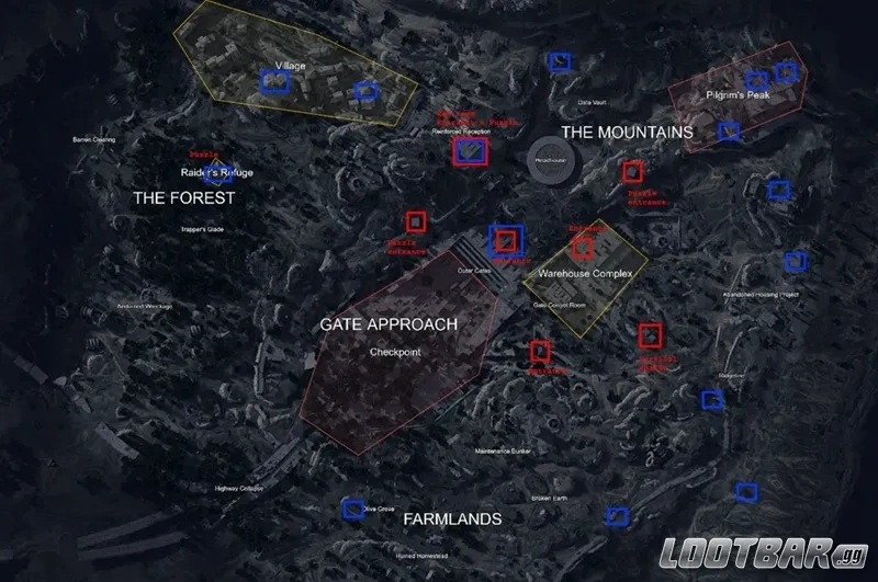 ARC Raiders The Blue Gate - Central Underground Bunker