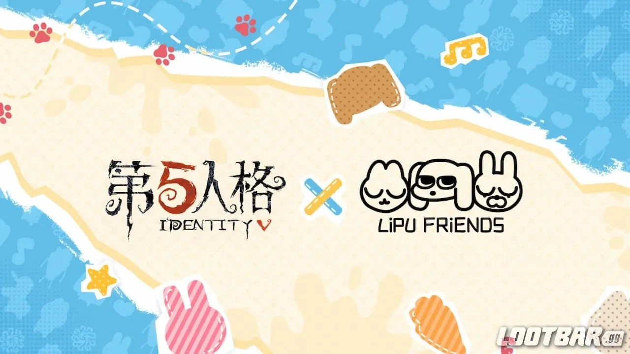 The Identity Friends and LIPU FRIENDS collab image