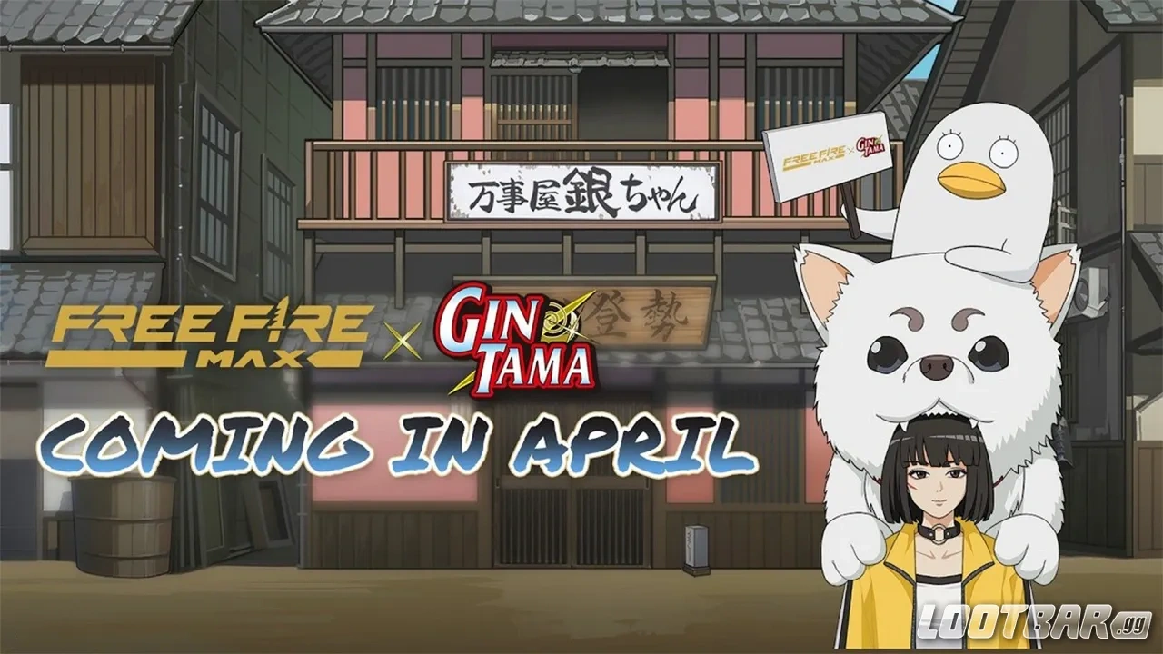 Teaser for Free Fire x Gintama