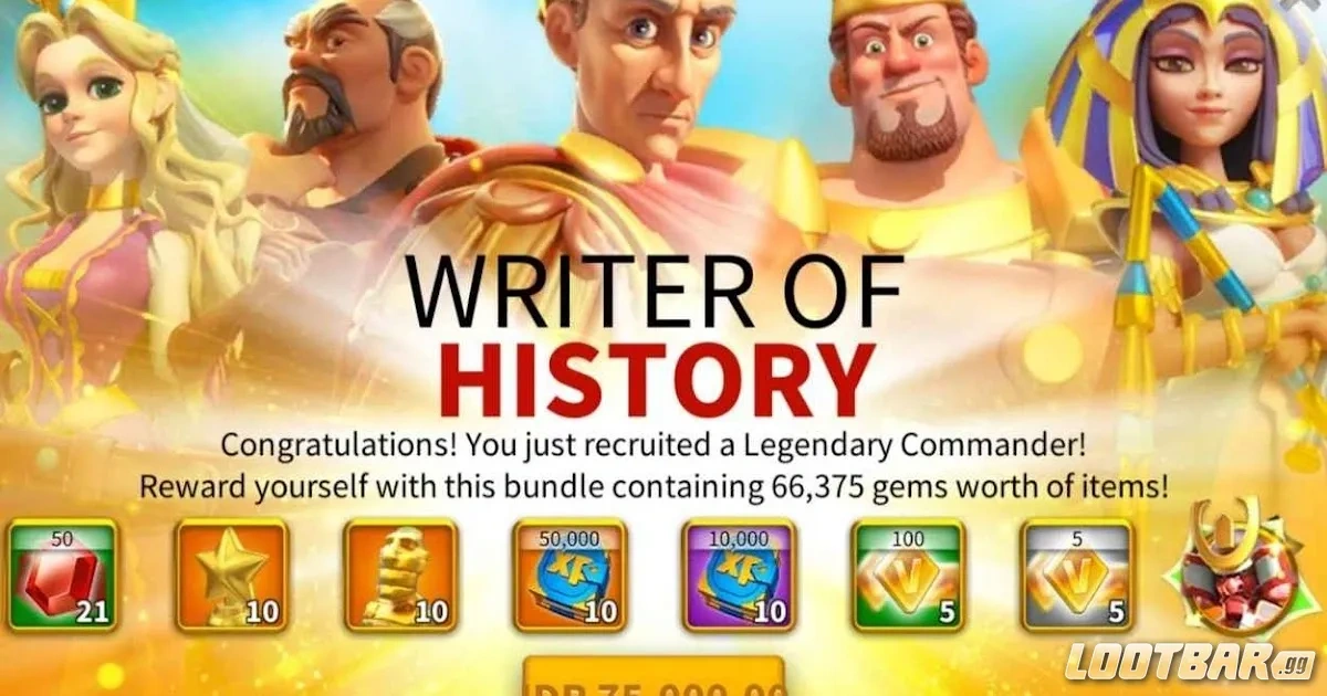 Writer of History Rise of Kingdoms